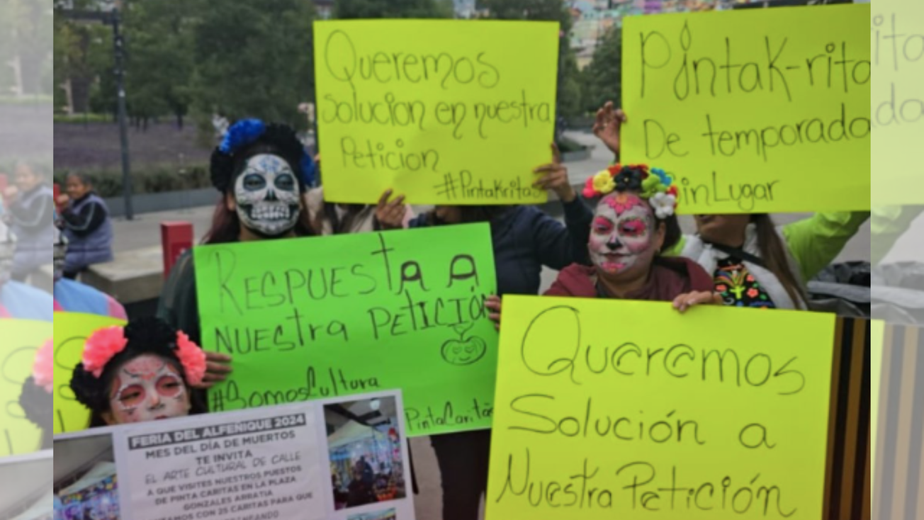 ¿Qué piden los pintacaritas que se manifestaron en Toluca?
