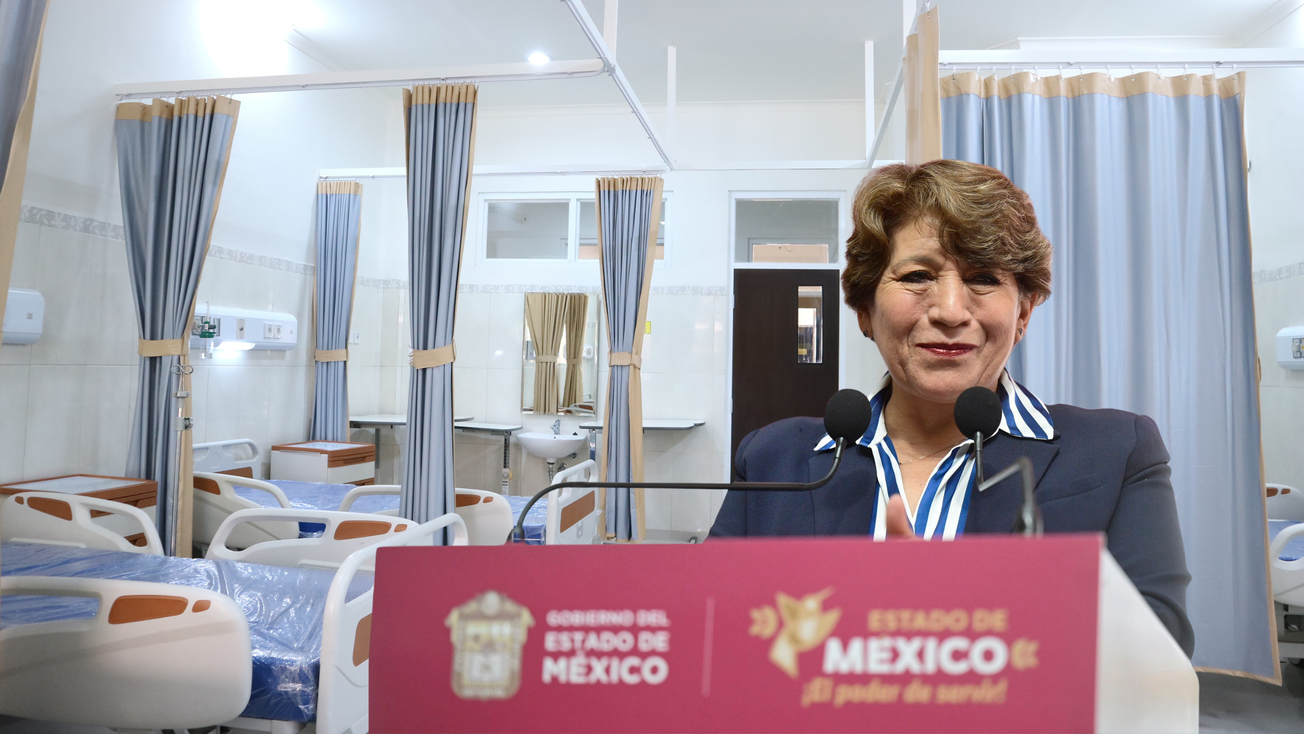 Delfina Gómez confirma centros de salud con laboratorios en los municipios más pobres