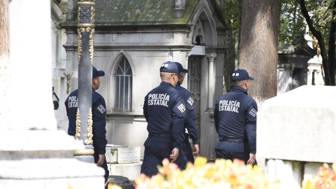 Por Día de Mu*ertos, activan operativo de seguridad en Edomex