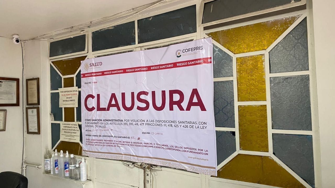 ¡Ten cuidado! Cofepris clausura clínicas "patito" en Edomex