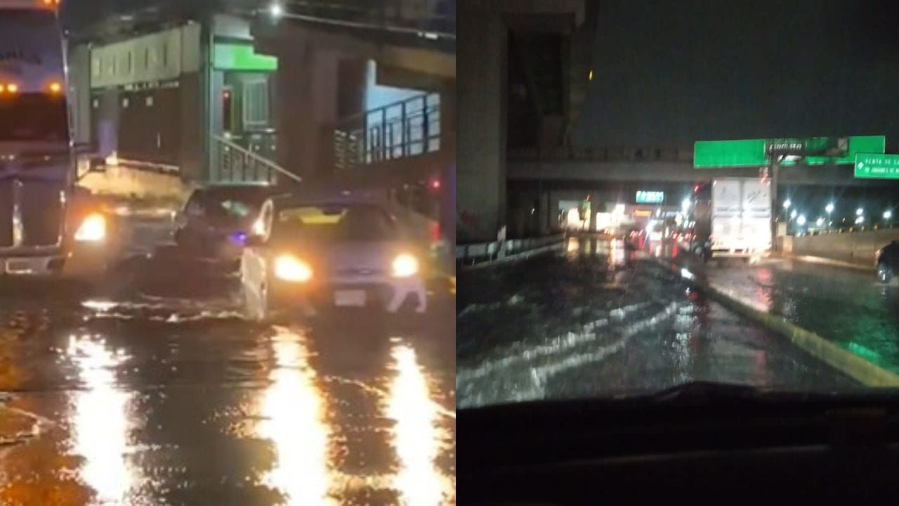 Así se vivieron las lluvias que dejaron afectaciones en el Edomex