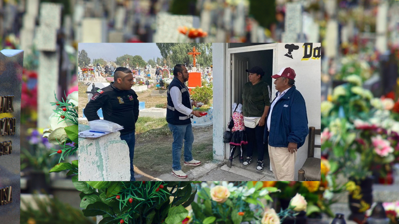 Inicia supervisión sanitaria en panteones de Edomex