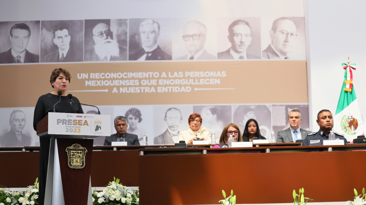 Convoca Gobernadora Delfina Gómez Álvarez a participar en la “Presea Estado de México 2024”