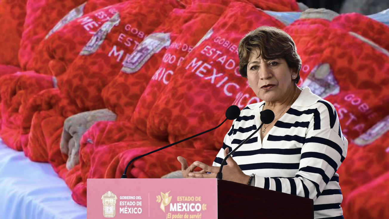 Gobierno de Edomex entrega cobertores por temporada invernal