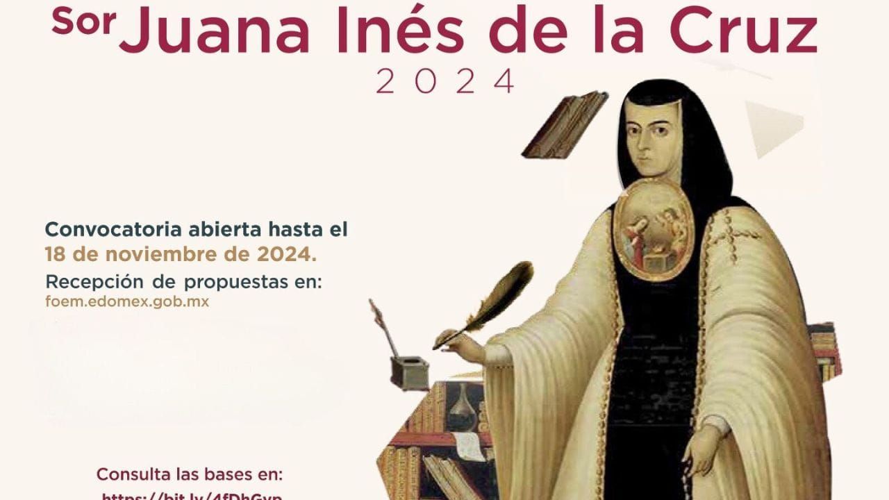 Lanzan convocatoria para el premio "Sor Juana Inés de la Cruz"