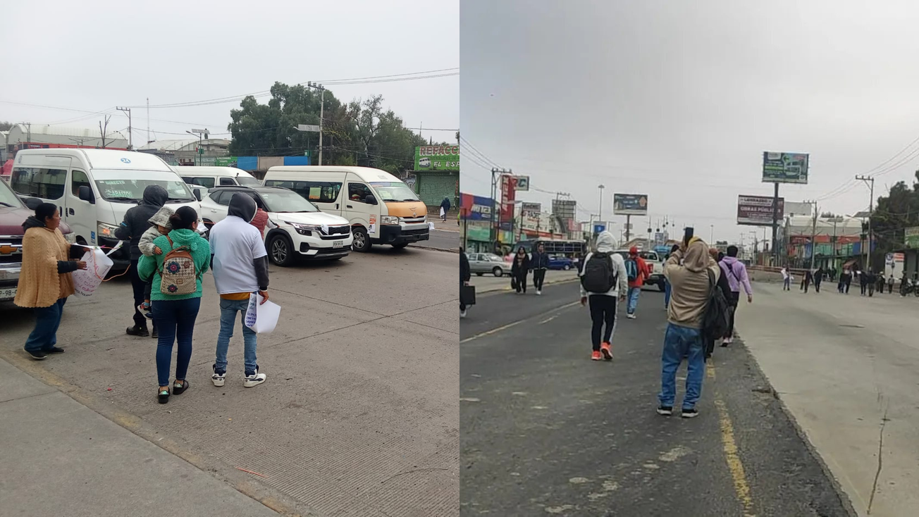 ¿Por qué bloquearon este 6 de diciembre la México-Pachuca?
