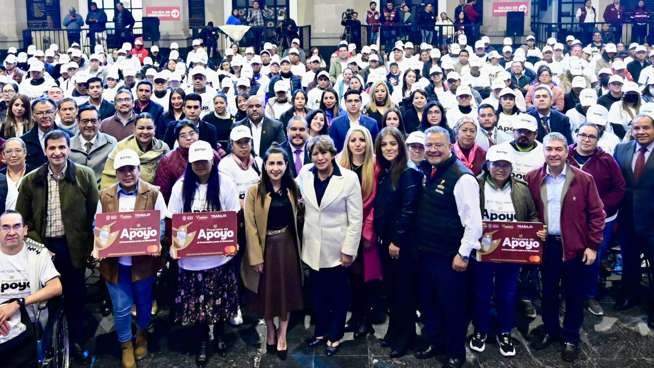 Apoyo al Desempleo para el Bienestar es impulsado en Edomex