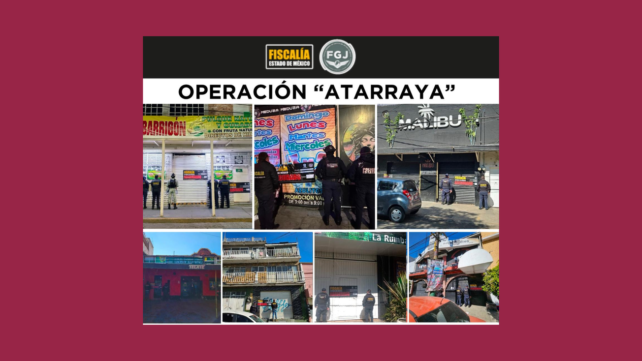 Operación Atarraya sigue clausurando bares, ya van 194 en Edomex