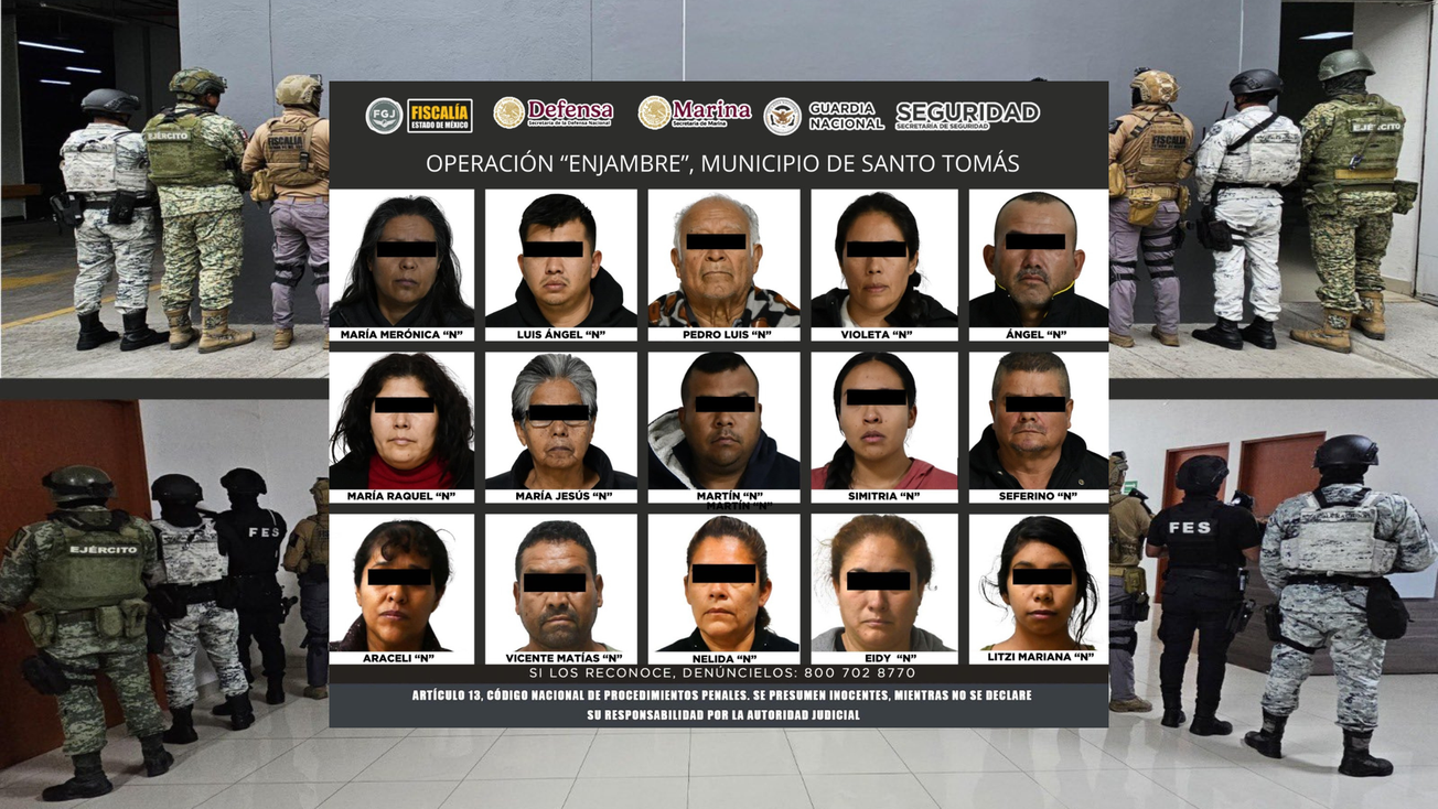 Operación Enjambre: ¿Quiénes son los nuevos detenidos?