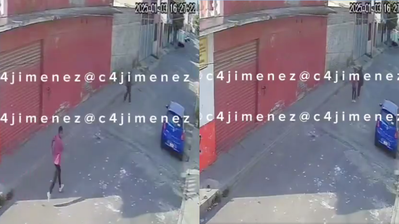 (Video) Captan robo a una abuelita en Tultitlán, Edomex