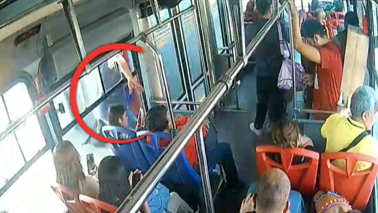 Así están robando celulares en el Mexibús, ¡aguas!