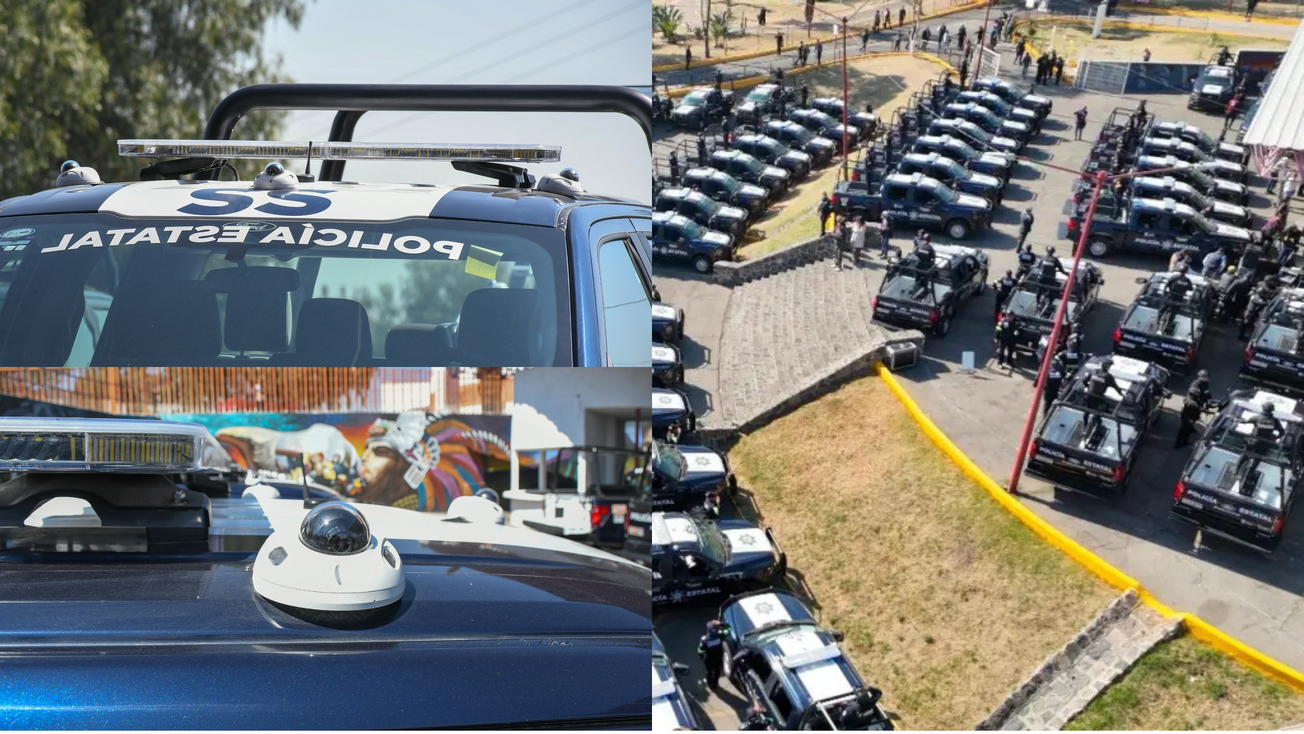 Así son las nuevas patrullas que Delfina Gómez entregó a la SSEM