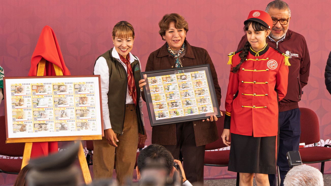 Hoy es el Sorteo Mayor: Con billete de lotería celebra el GEM 44 años del Parque Ecológico Zacango