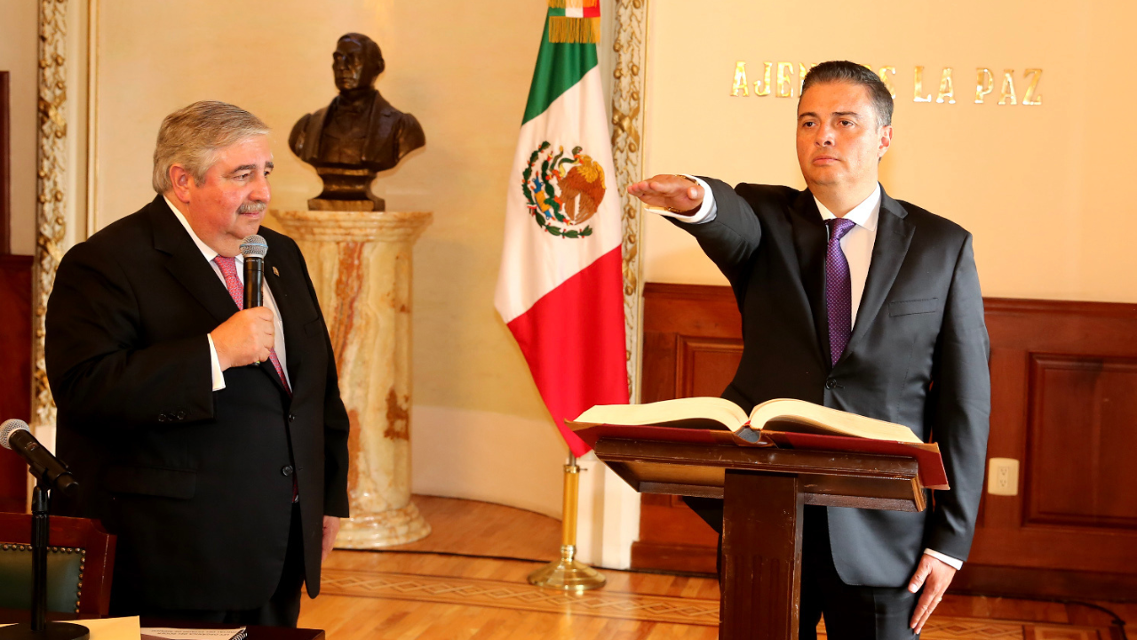 Fernando Díaz, presidente interino del Tribunal Superior de Justicia del Edomex.