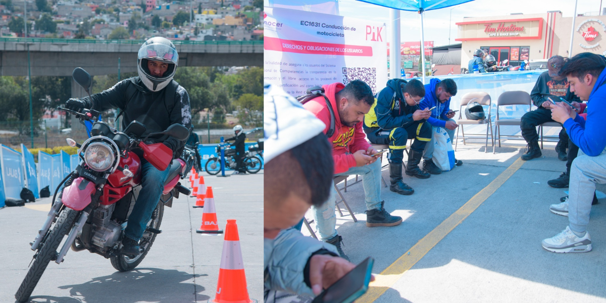 Agiliza movilidad del Edomex certificación para motociclistas; abre modulo adicional en Metepec