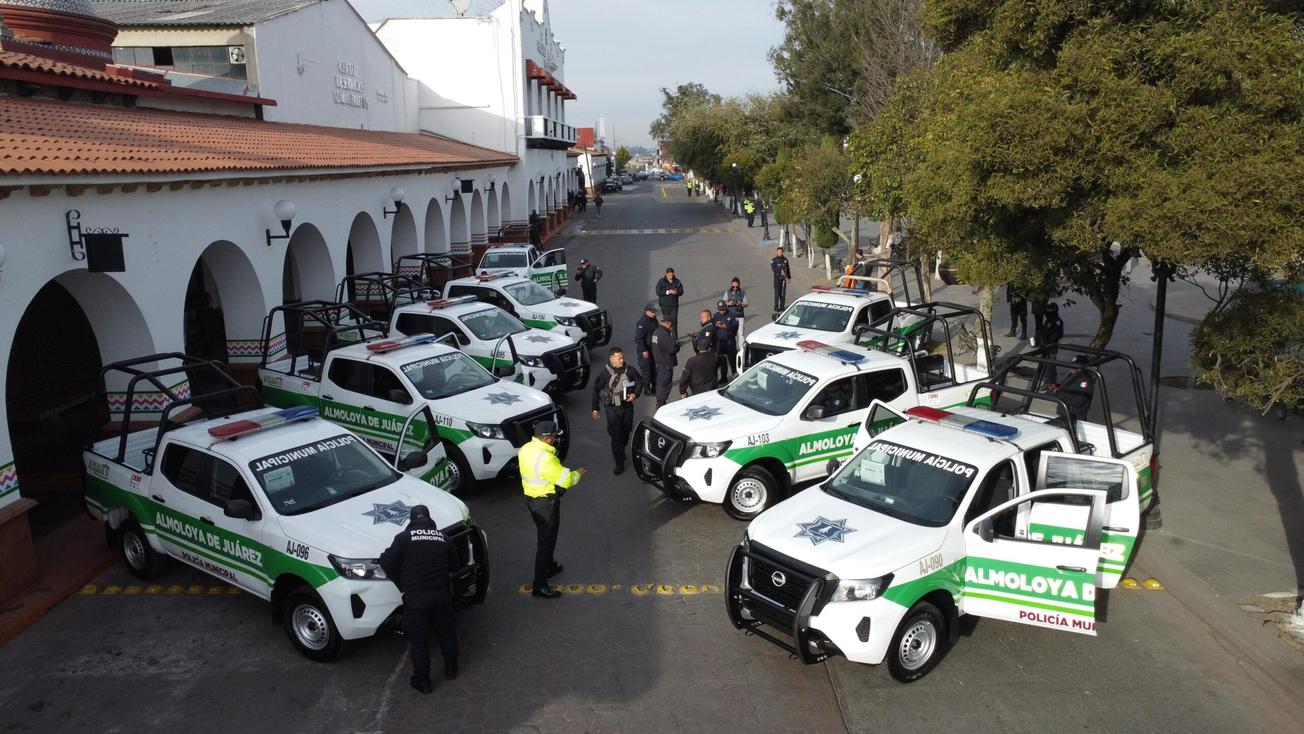 Refuerzan seguridad en Almoloya de Juárez con nuevas patrullas