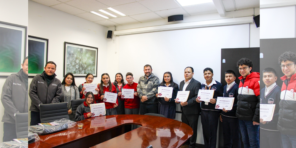 Reconoce Gobierno del Edomex a jóvenes de "La ciencia está en todos lados"