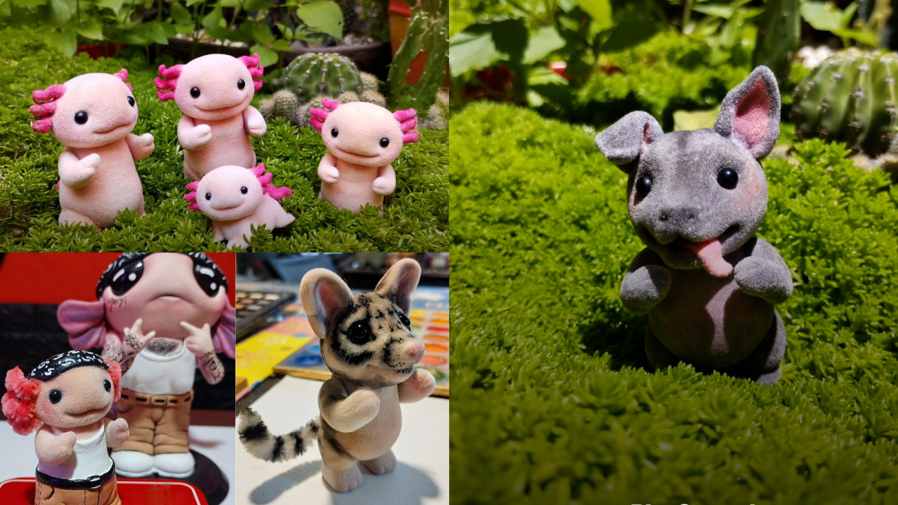 De Neza para el mundo... Mexiquense crea Ternurines inspirados en la fauna mexicana