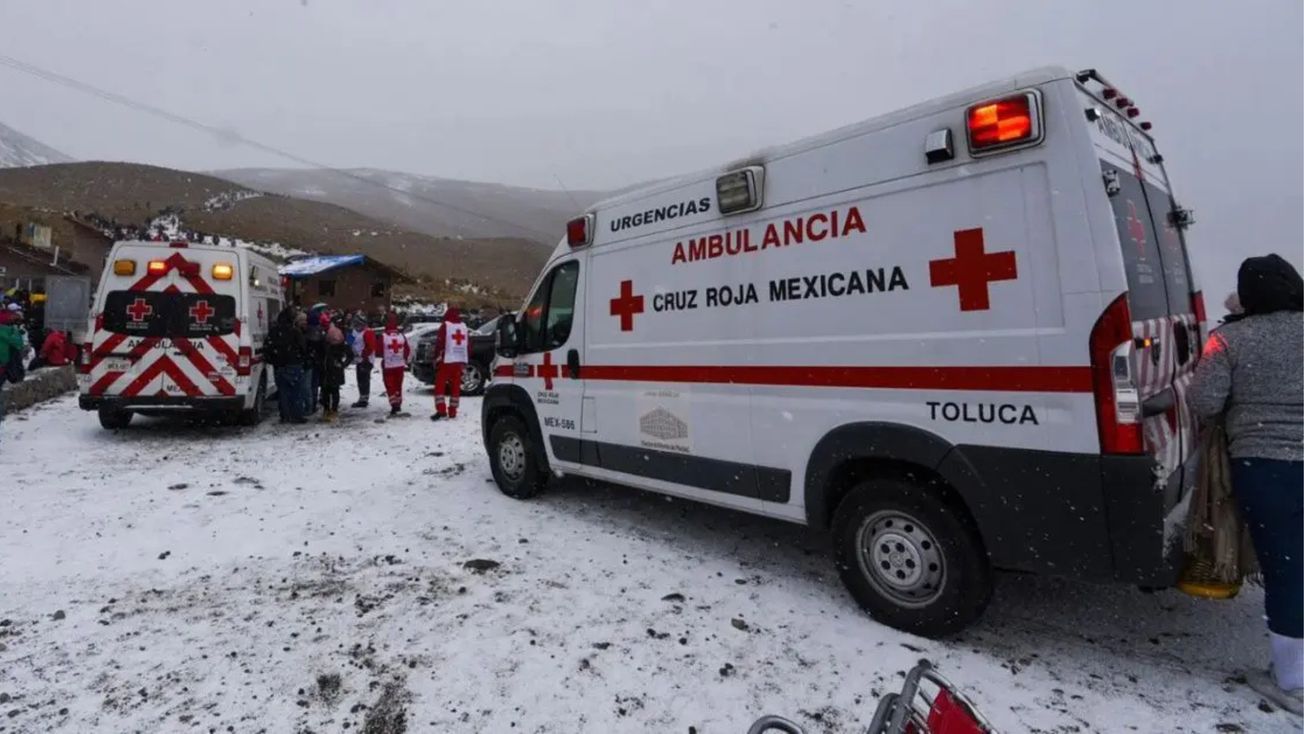 Fin de semana accidentado en el Nevado de Toluca, este fue el saldo