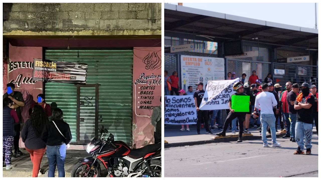 Cierran barberías y estéticas en el Edomex.
