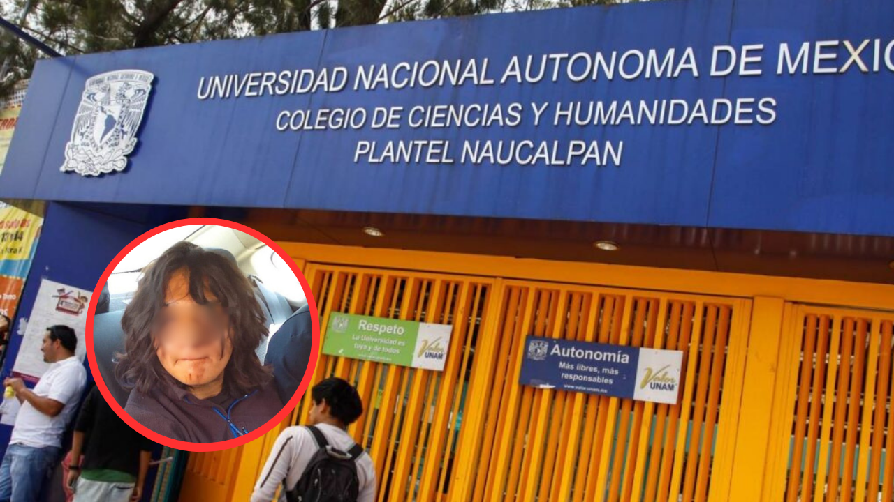 Agresión en el CCH Naucalpan.