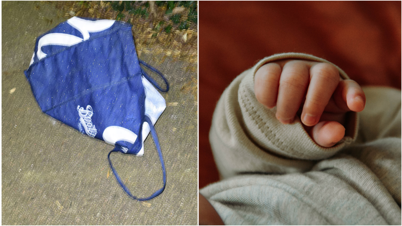 Encuentran a bebé sin vida en Zinacantepec.