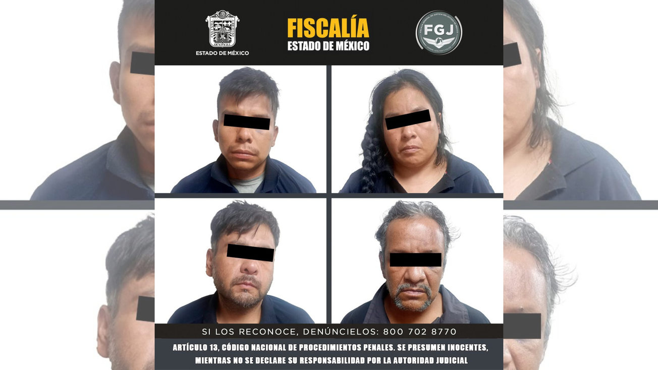Caen en Edomex 4 presuntos miembros de CJNG