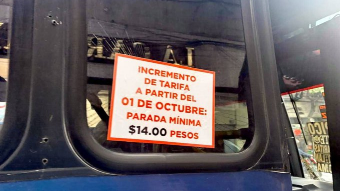 Transportistas de Toluca suben tarifa sin autorización