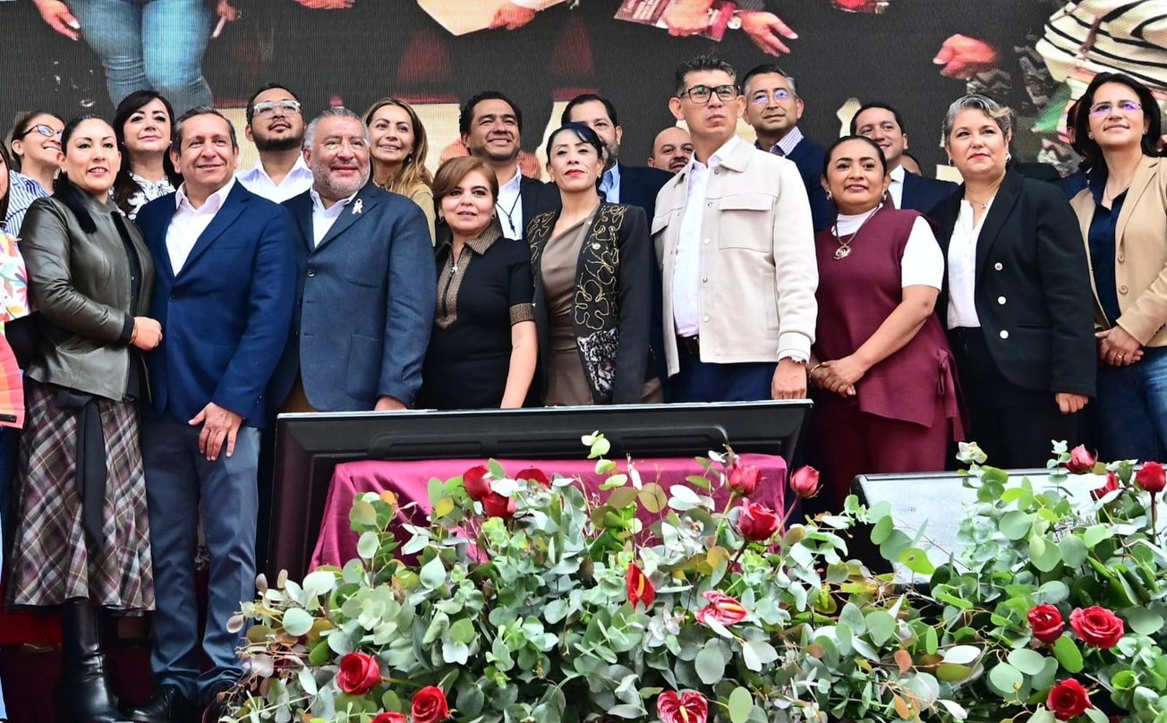 “Todos somos del equipo de la Gobernadora Delfina Gómez”: Horacio Duarte en informes legislativos