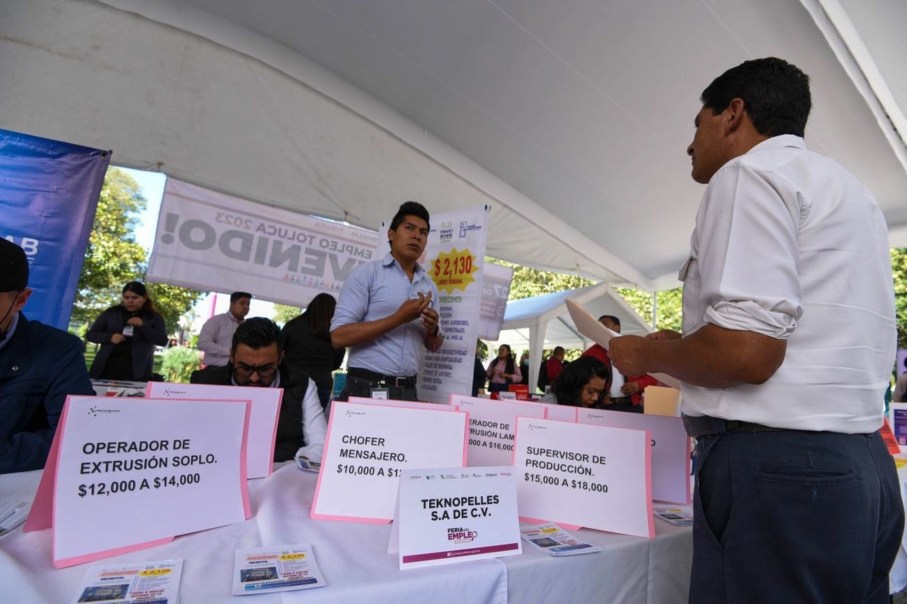 Se entregarán más de 8 mil apoyos para el desempleo en Edomex
