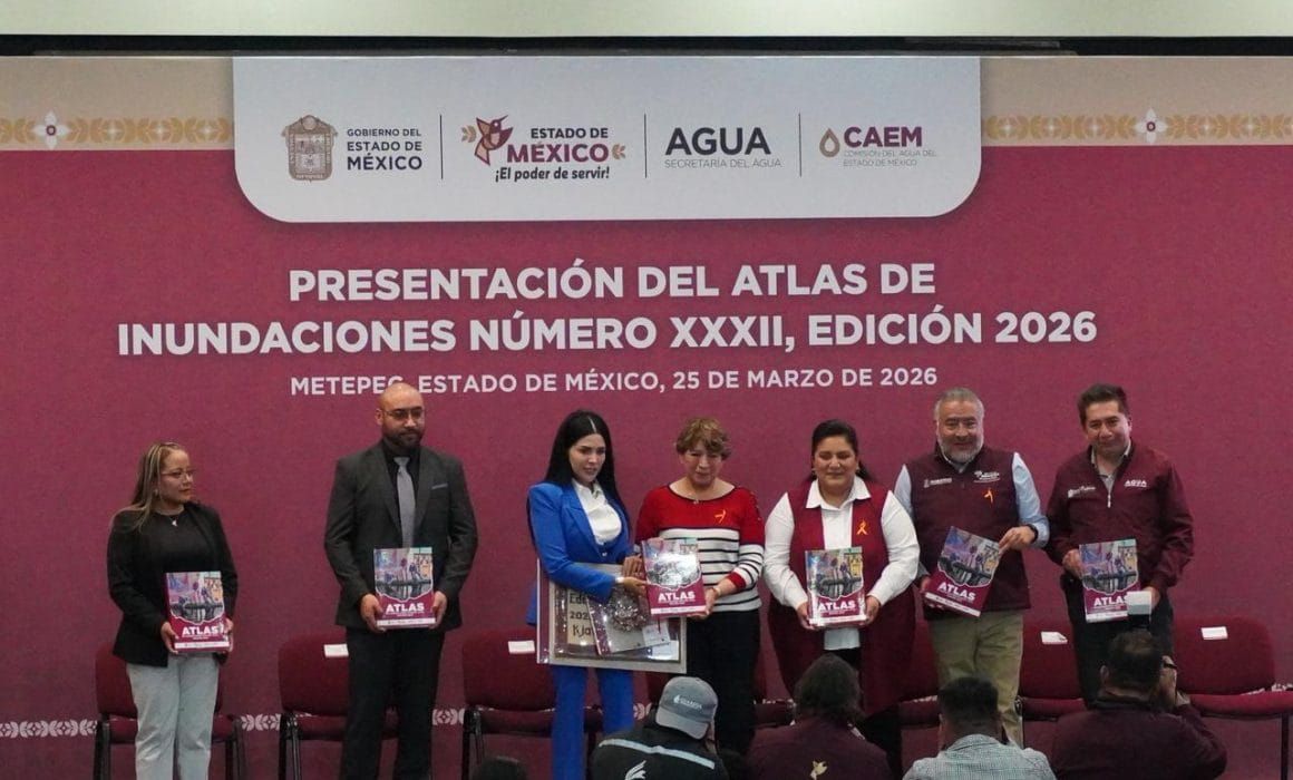 Atlas de Inundaciones 2026 en Edomex: 17% del territorio en riesgo de inundaciones