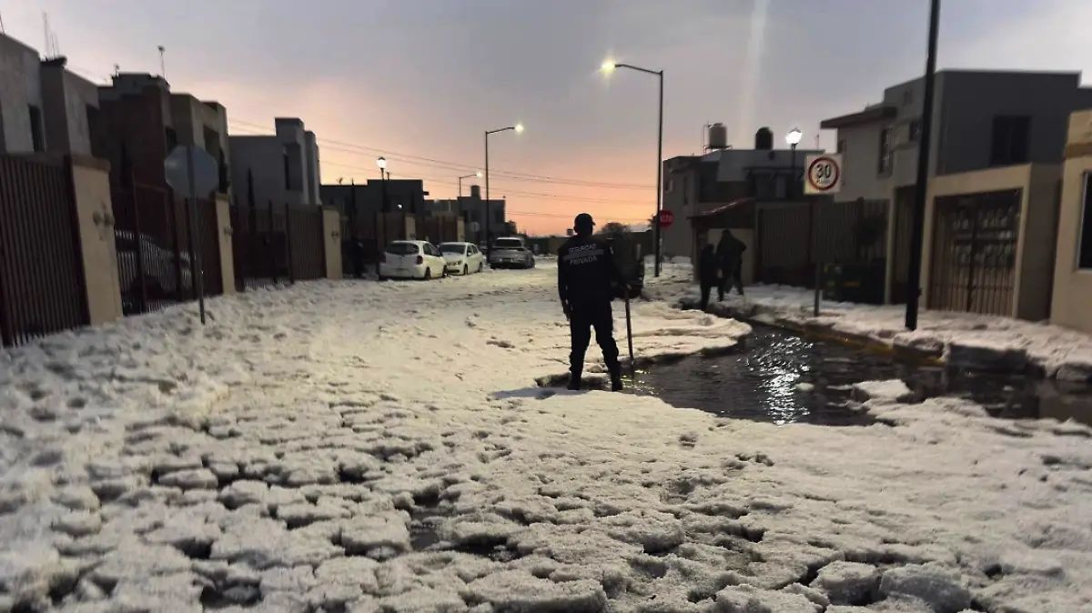 Granizada sorprende en Tecámac, ¿podría repetirse?