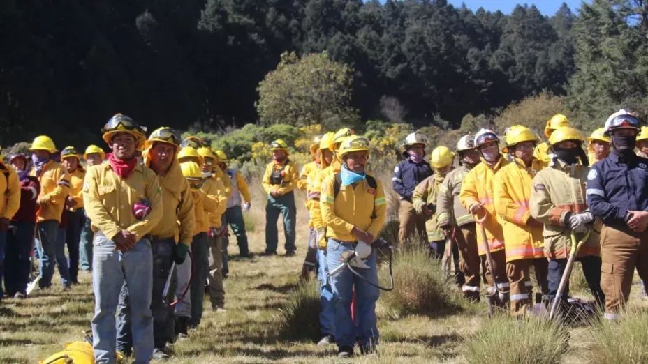 Quema controlada en Edomex busca disminuir riesgo de incendios forestales