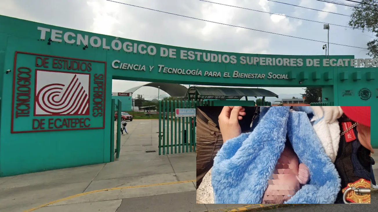 Indignante: Abandonan a bebé en bote de basura en Ecatepec