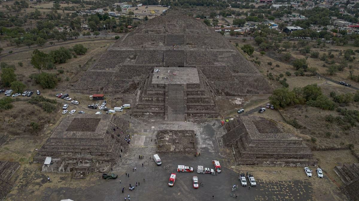 Cerrada Teotihuacán tras ataque en la Pirámide de la Luna