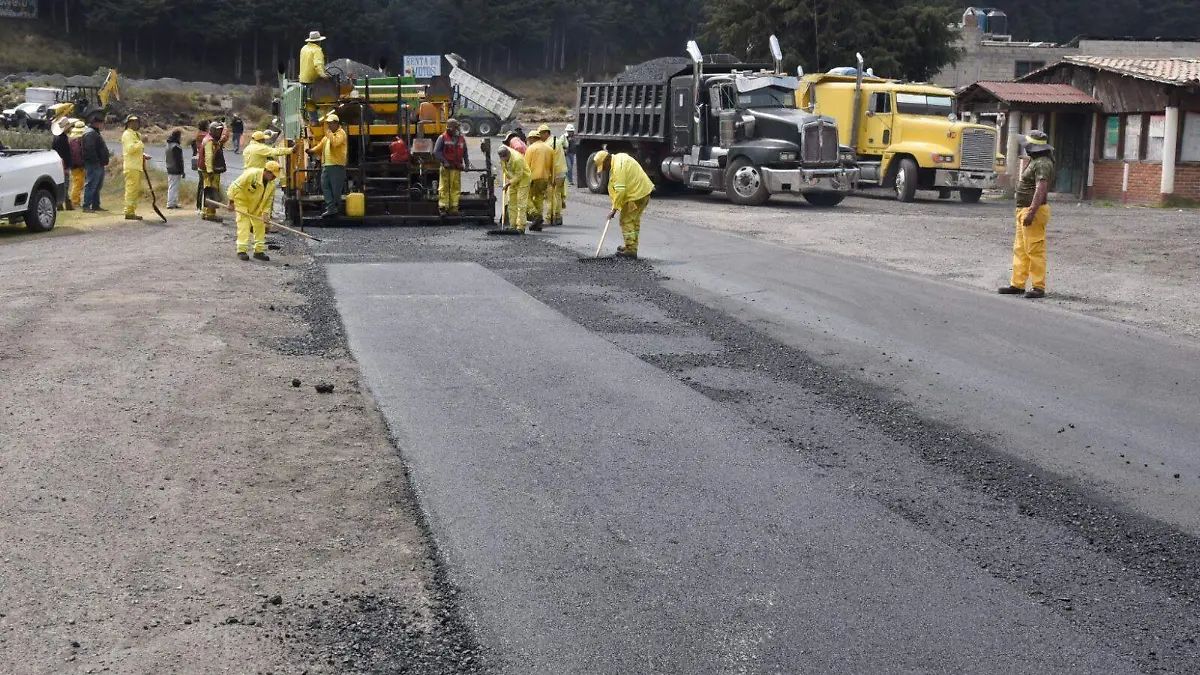 GEM rehabilita carretera Ocoyoacac-Tenango del Valle