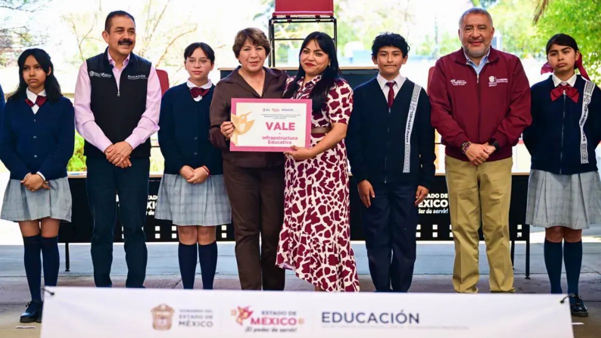 Invierte Delfina Gómez 22.9 mdp en escuelas de Coacalco