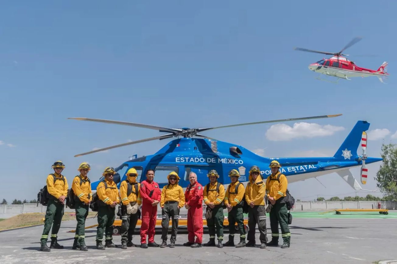 Refuerzan brigadistas de Edomex entrenamiento para incendios forestales