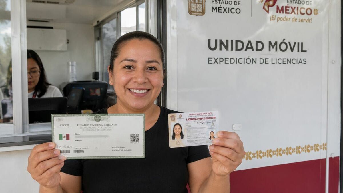 CURP será obligatoria para tramitar licencia de conducir en Edomex