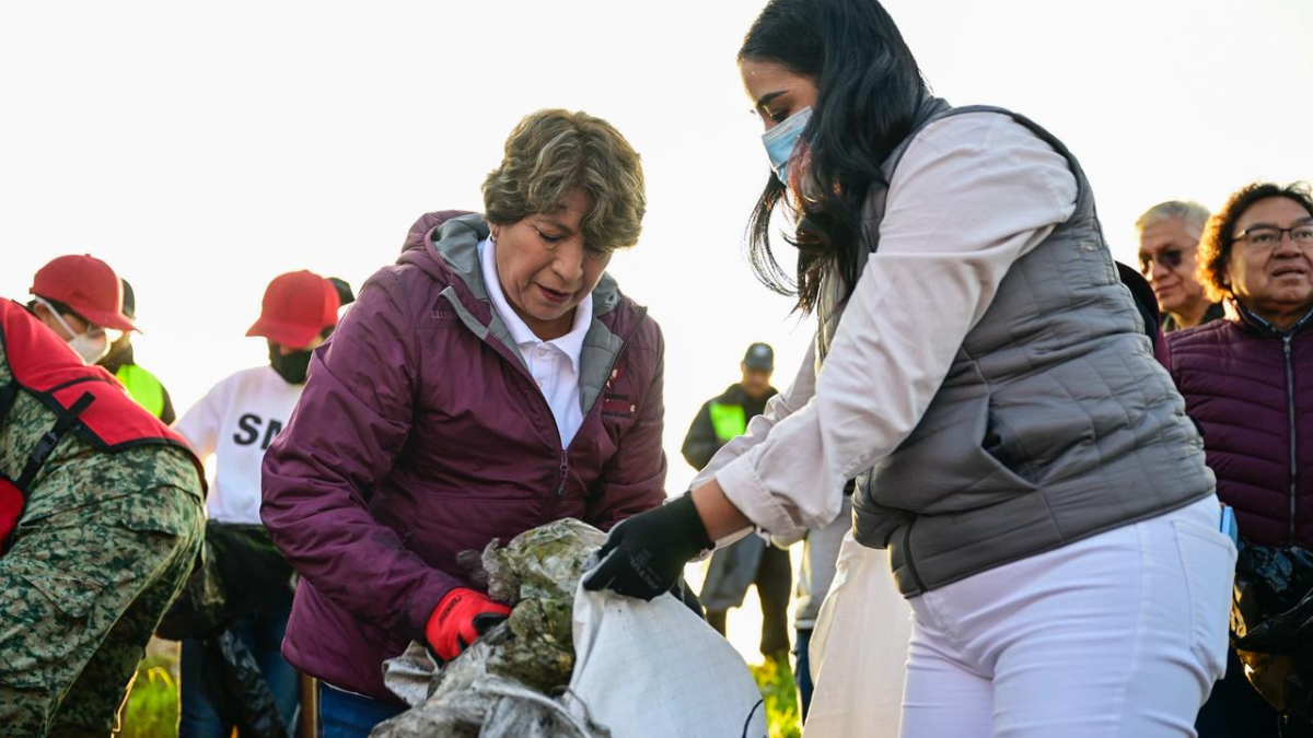 Solicitará Delfina Gómez a los alcaldes mexiquenses fortalecer manejo de basura para prevenir inundaciones