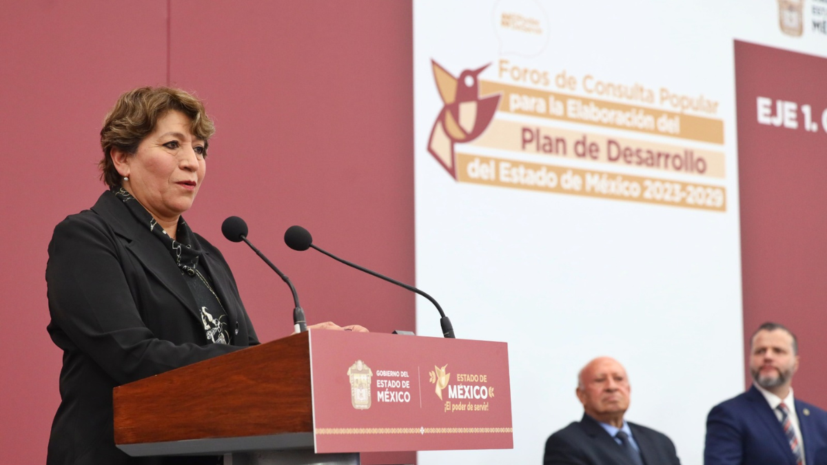 Ajusta Delfina Gómez Plan de Desarrollo Estatal y establece principales intervenciones