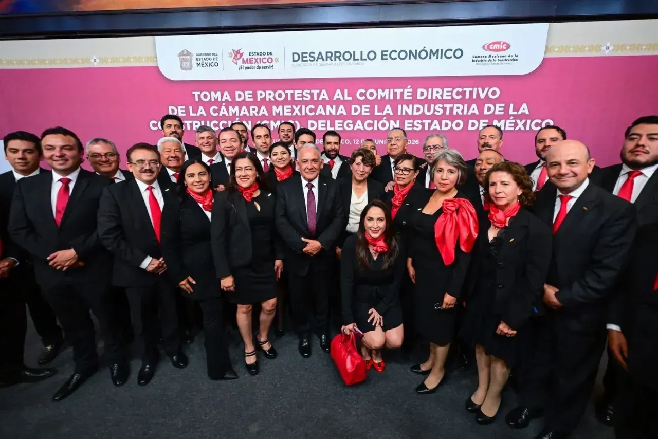 Destaca Delfina Gómez papel del sector de la construcción en el desarrollo del Edomex