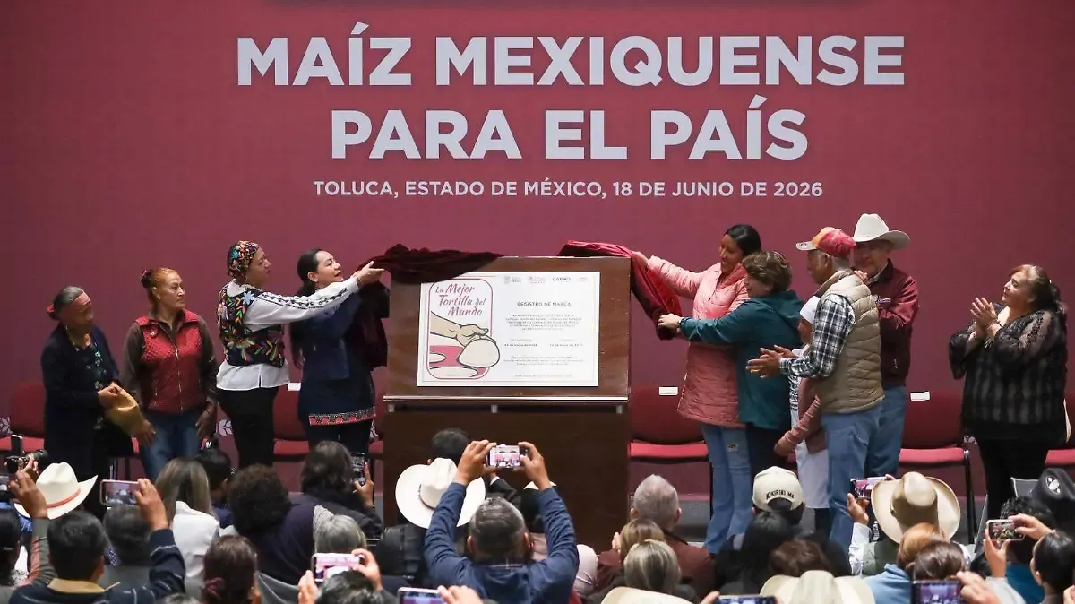 Recibe Edomex registro de marca "La mejor tortilla del mundo"