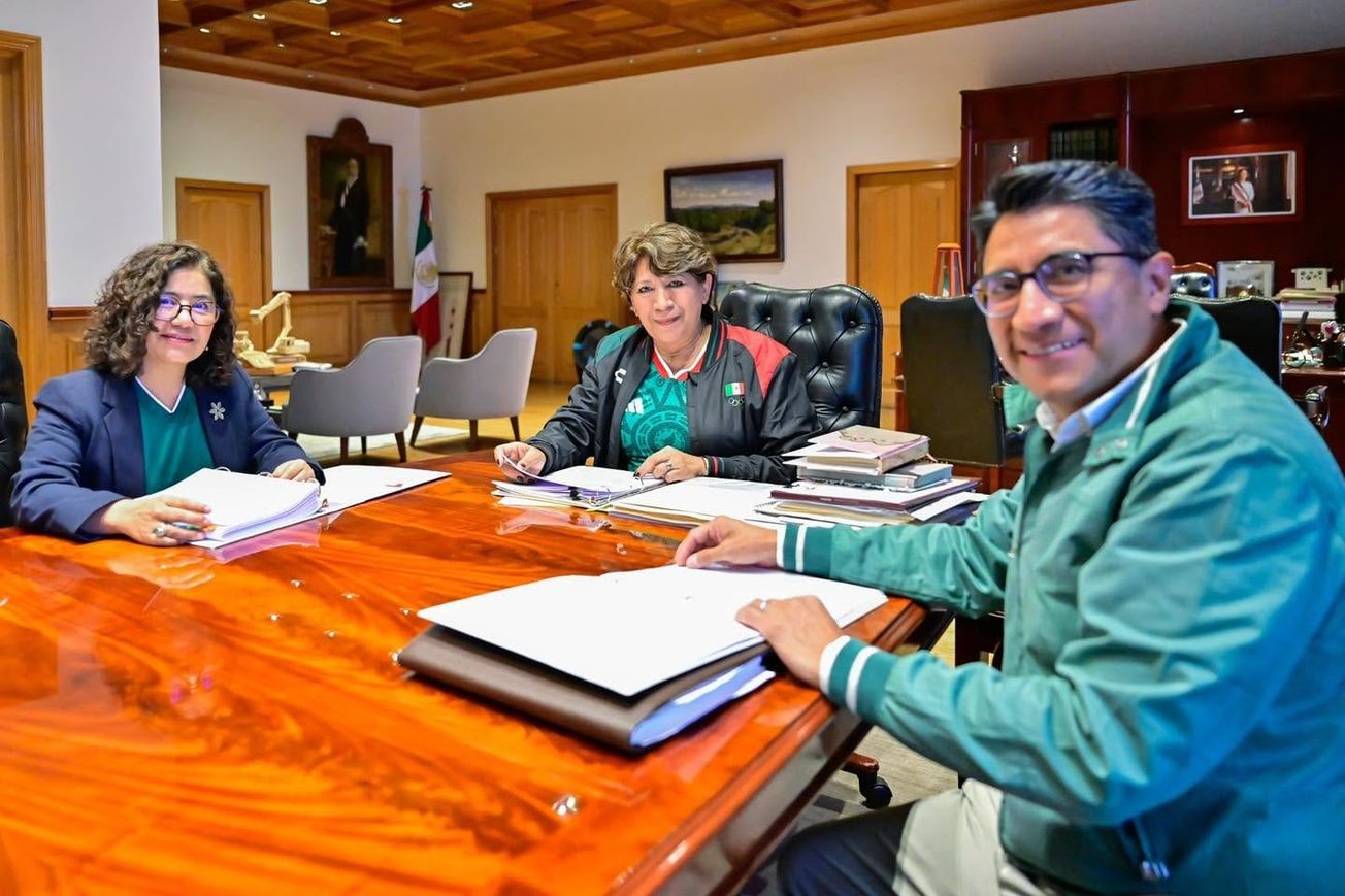 Se une Delfina Gómez a UAEMéx para fortalecer agenda educativa