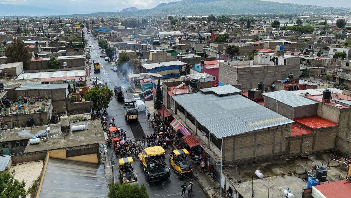 Anuncian nuevas vialidades que serán repavimentadas en Edomex