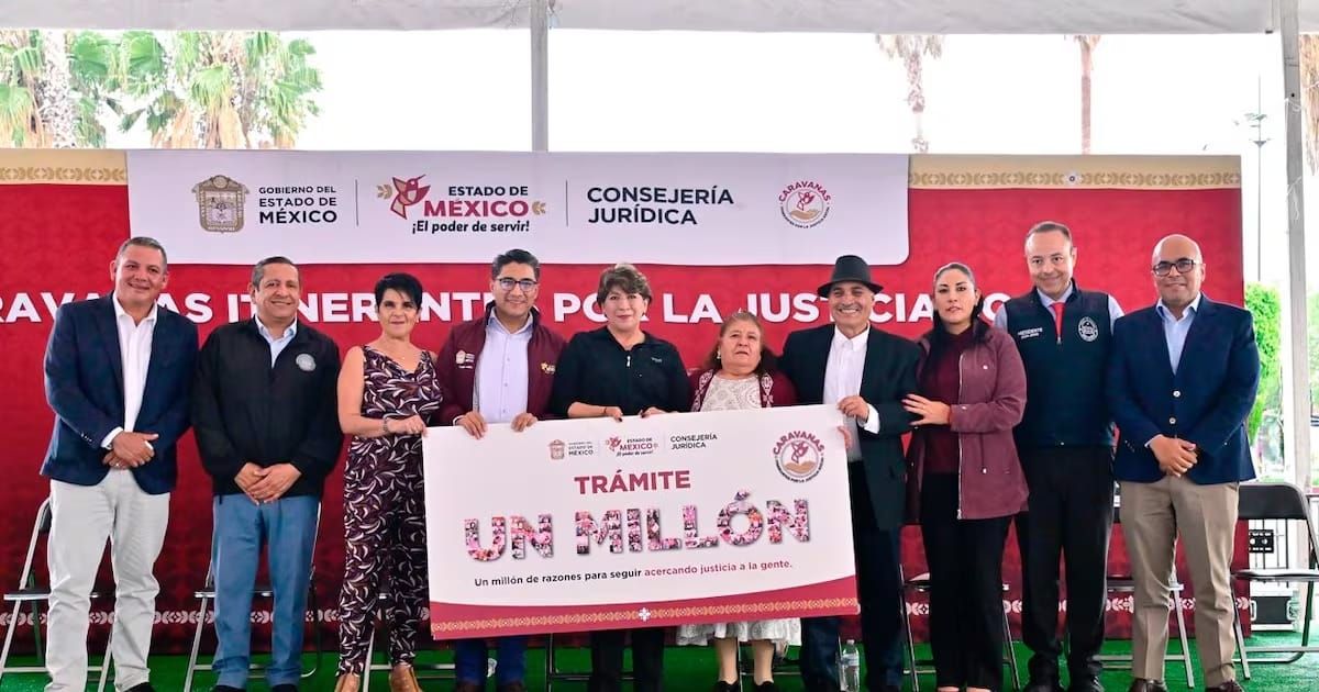 Apoya Delfina Gómez a más de 370 mil familias en Edomex con asesoría jurídica y servicios