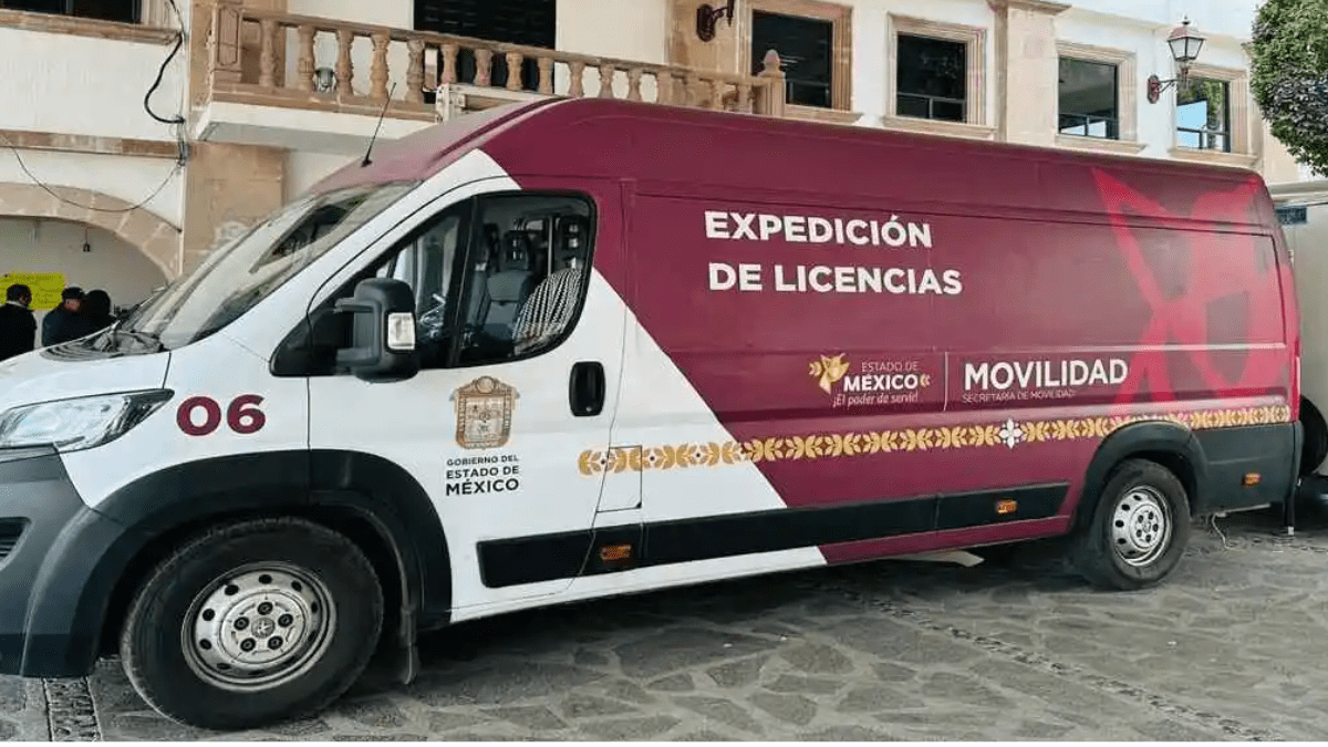 Dónde estarán esta semana las unidades móviles para tramitar licencia de conducir en Edomex