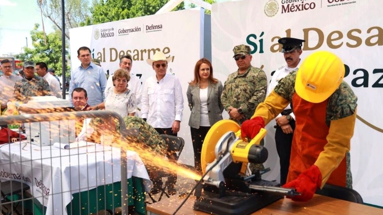 Edomex, el estado que más ha participado en Desarme por la Paz