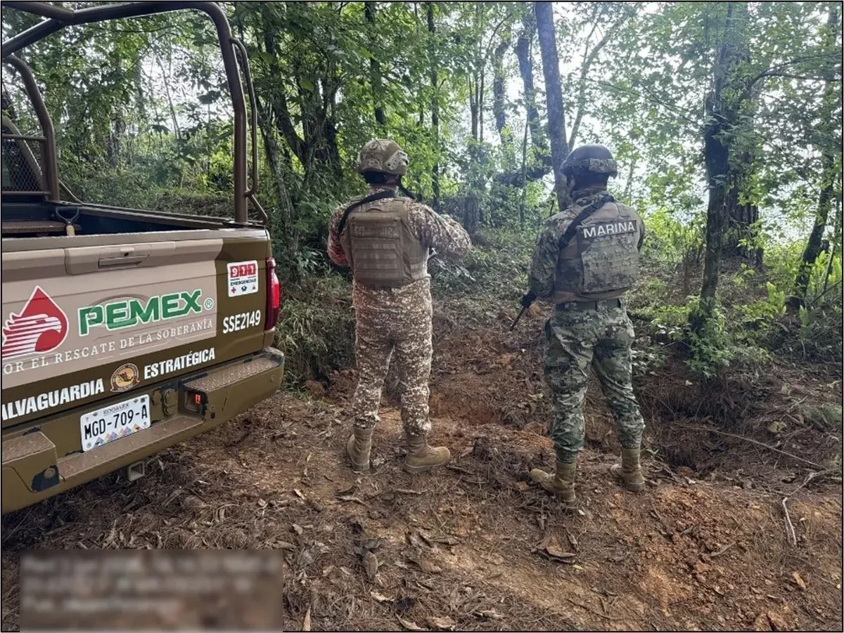 Refuerza Marina combate a huachicol en el Edomex