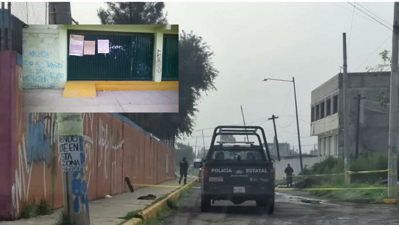 Reportan presuntos cuerpos embolsados en escuela de Chalco, esto sabemos